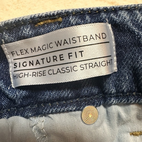 Layne Bryant Signature Fit Relaxed Straight Jean With Side Stripe Size 20 NWT - Picture 7 of 16